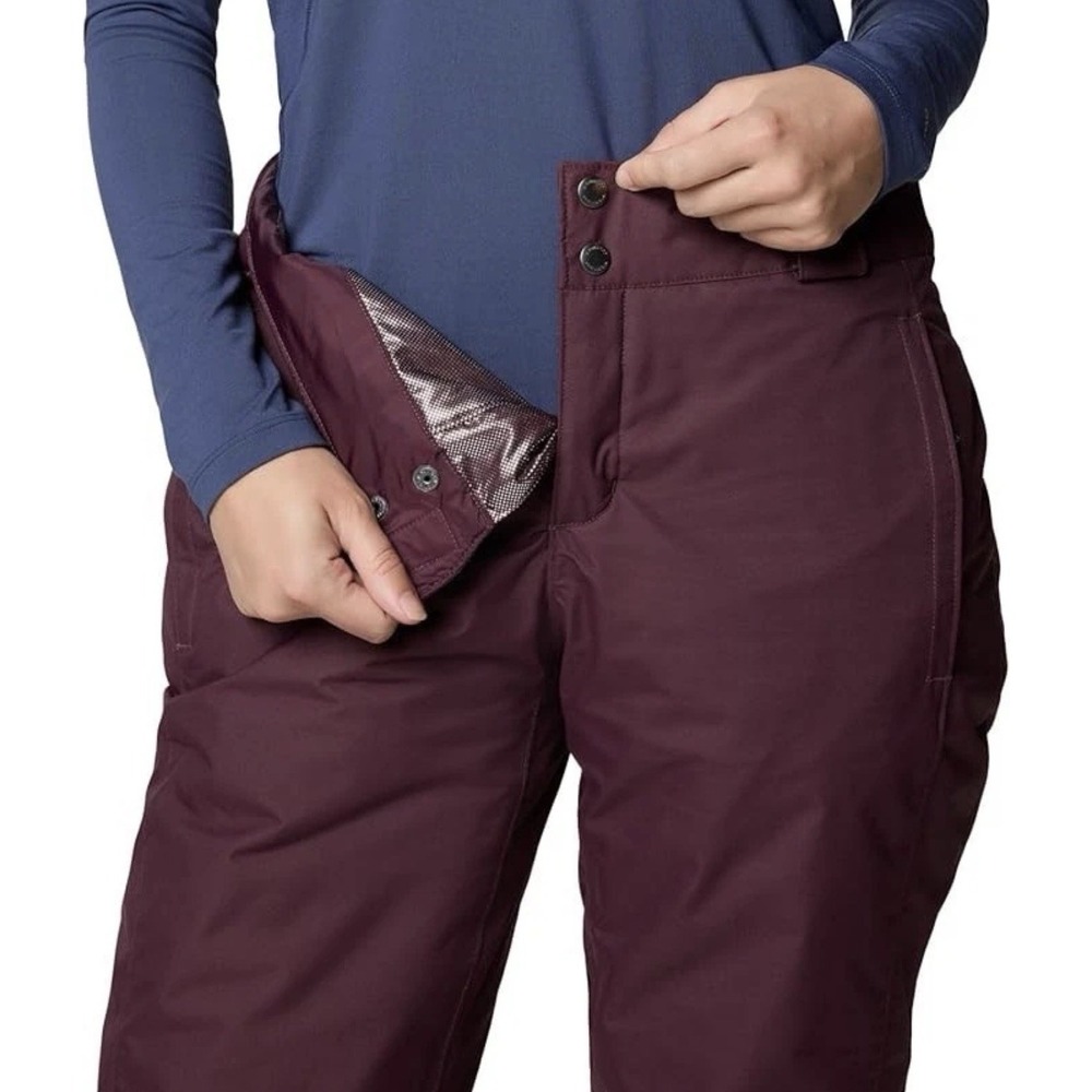*NWT Columbia Women Size 3X Regular Bugaboo II Pant Purple Plum Snow Pants $120 - Picture 7 of 16